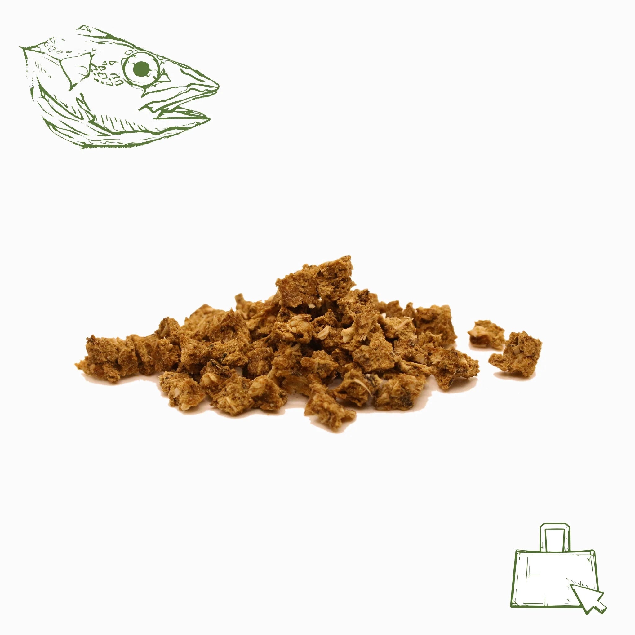 Makrele-Miniwürfel